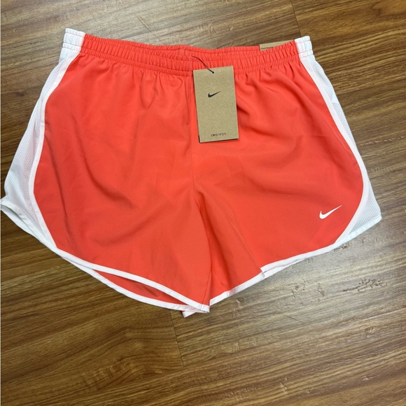 Nike Other - Nike Girls Coral Athletic Shorts with White Trim